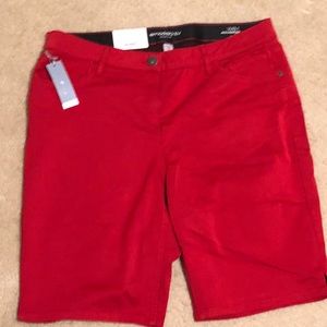 NWT Liz Claiborne Bermuda Shorts Size 18W